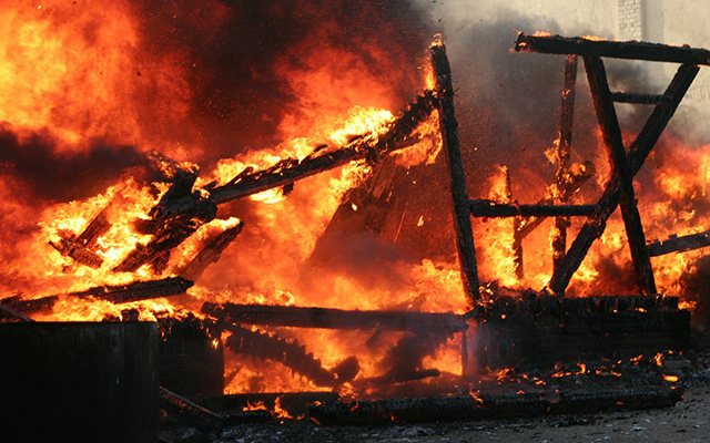 火災はいつ起こるかわかりません